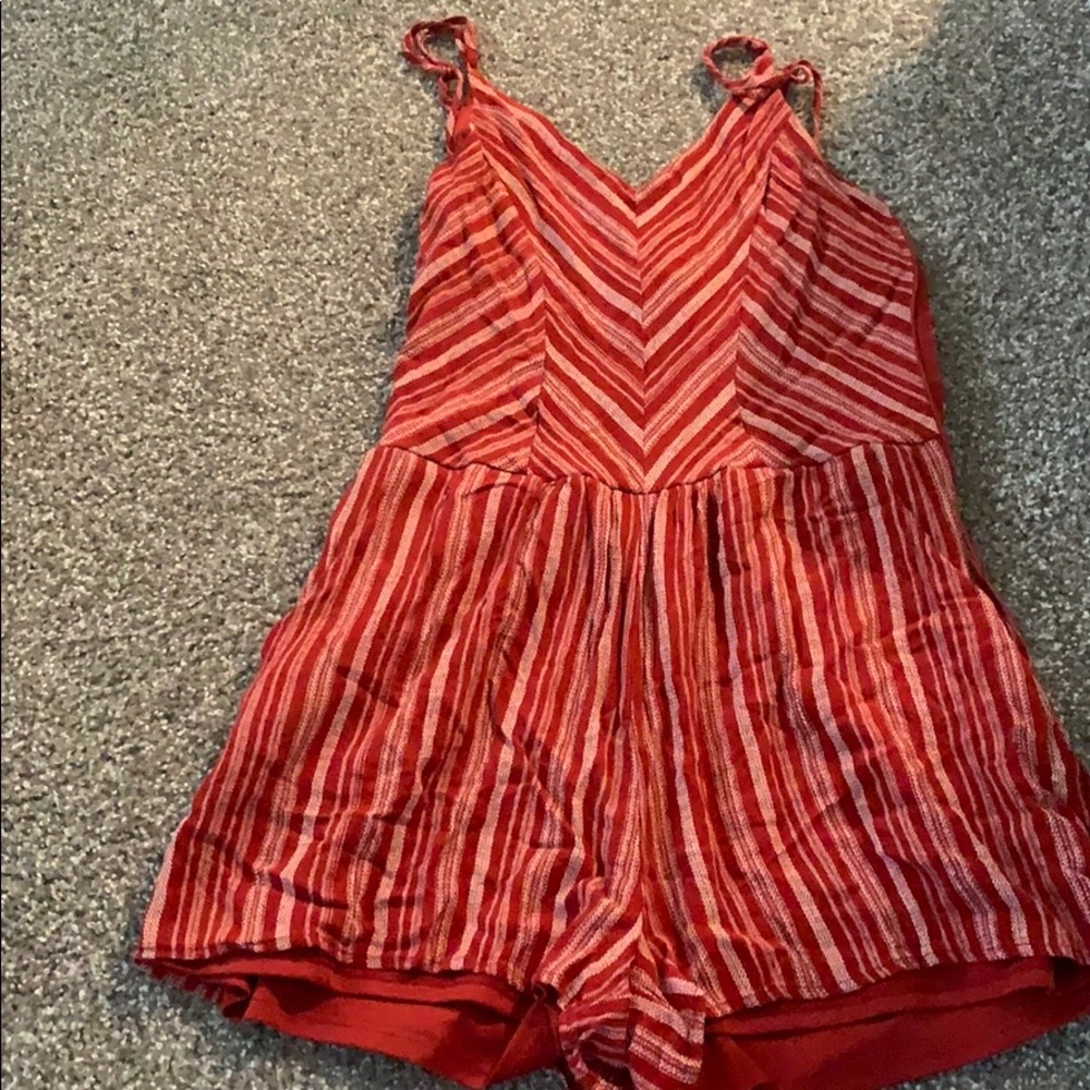 Red romper